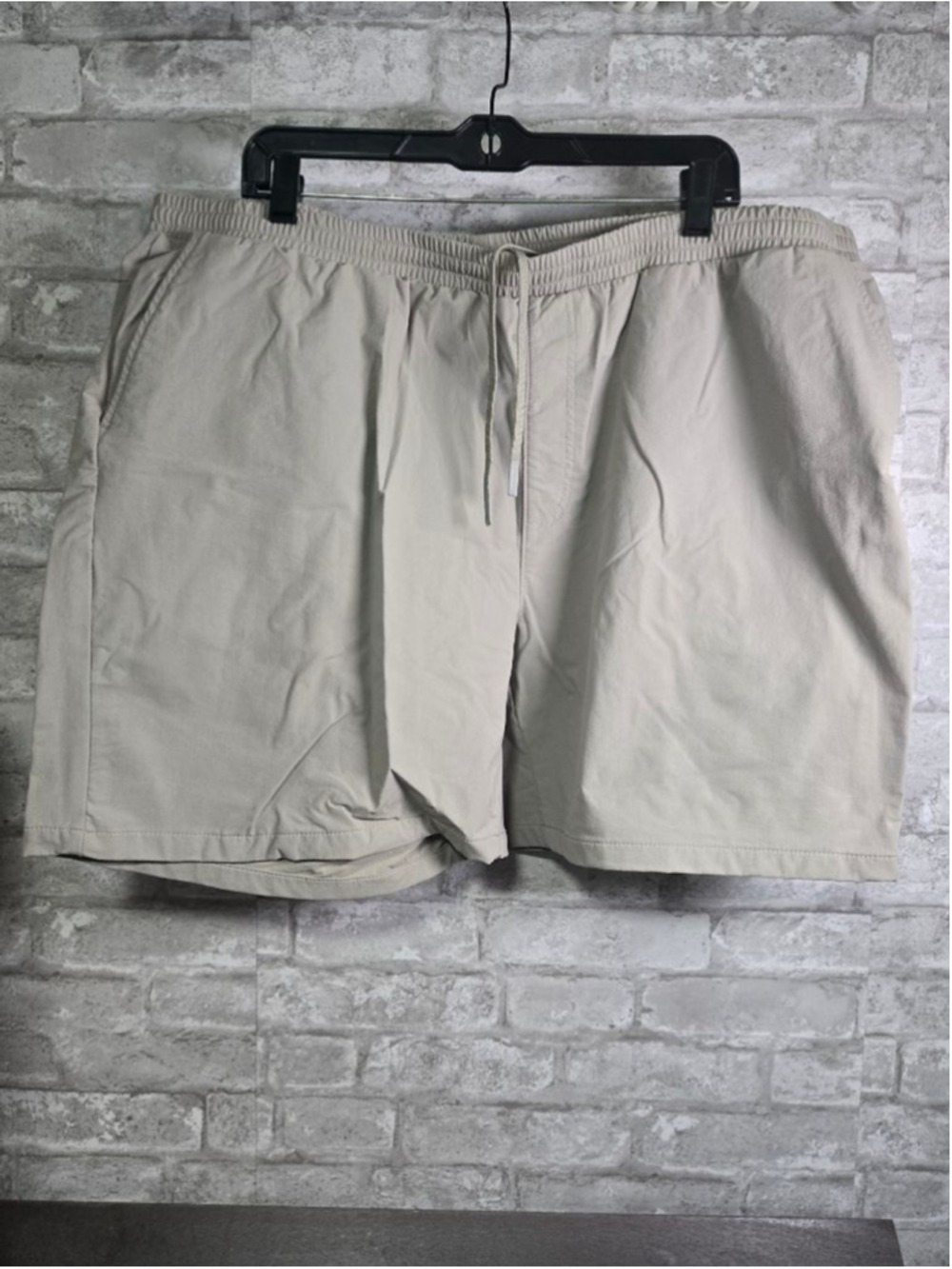 Men's FLX Beige Athletic Shorts XXL